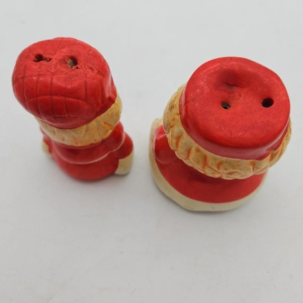 Vintage Salt And Pepper Shakers Funny Guys Ceramic Goofy‎ Handmade